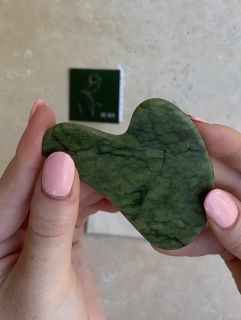Jeri Skincare Jade Gua Sha Stone